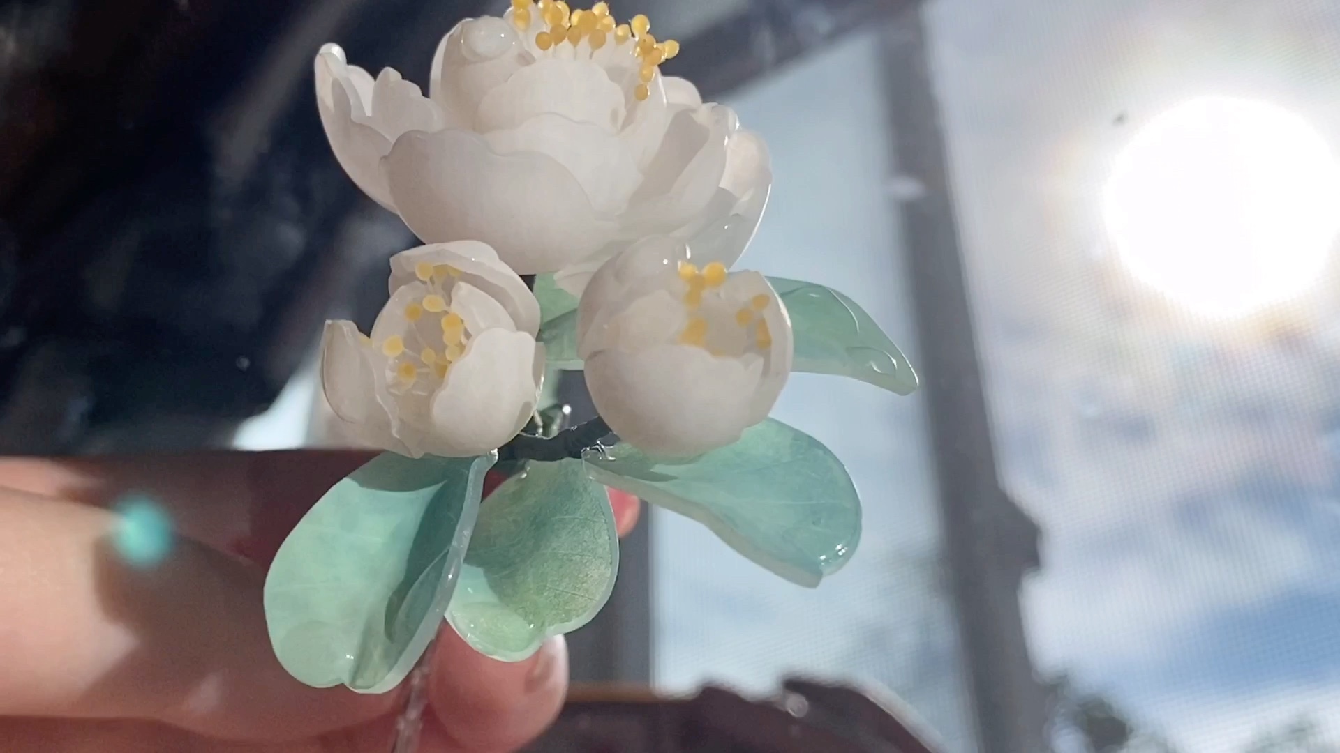 热缩片-山茶花,不能只看花哦～视频里有彩蛋
