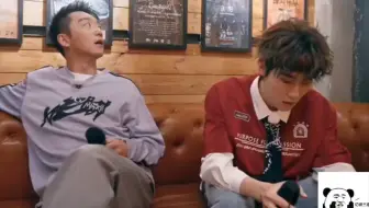 【张真源／跑男】“张哥候场开嗓哼唱 惊到沙爹了！！！  ”