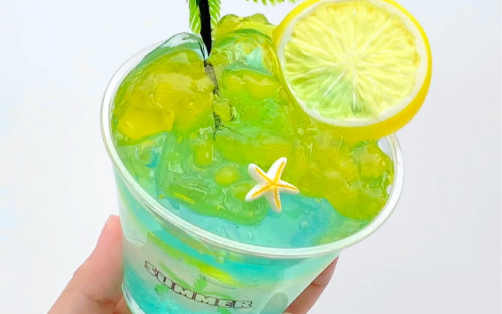 呱的频道beakeyslime缤纷夏日饮