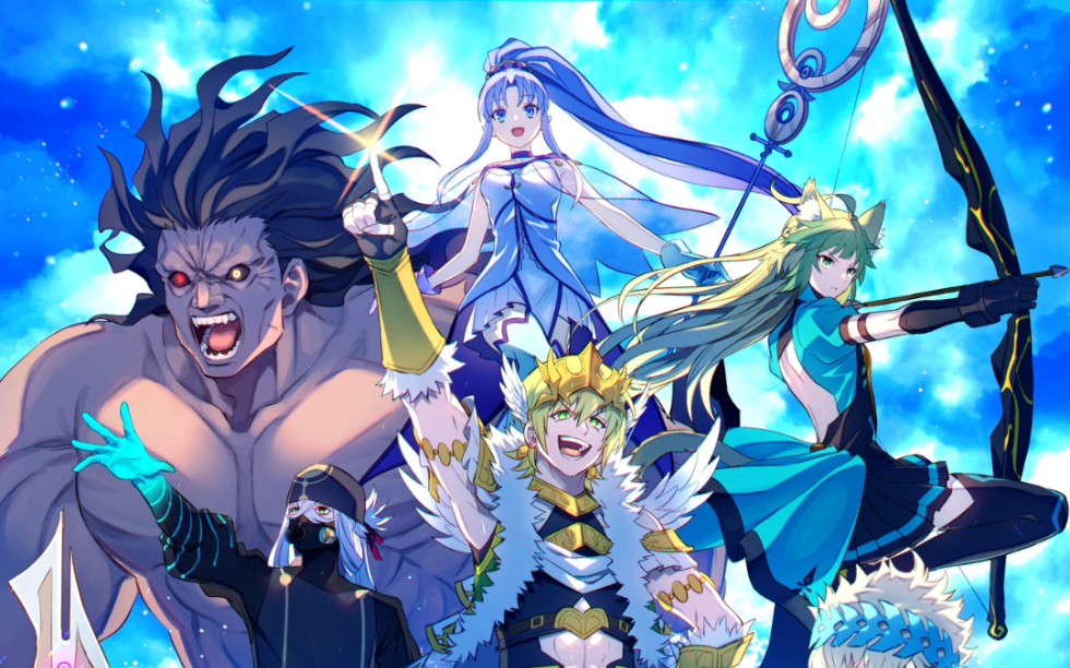 【划水】fgo全希腊从者vs四周年sin回忆本