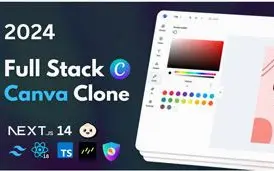 Code With Antonio - Build a Canva clone_哔哩哔哩_bilibili