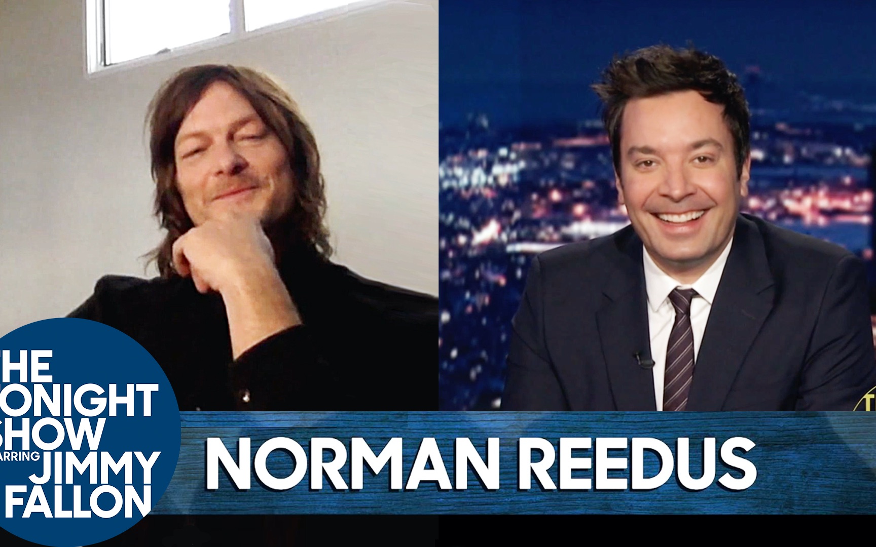 [图]【熟】展望行尸走肉11季大结局 | 诺曼瑞杜斯做客肥伦秀【Norman Reedus】20210310