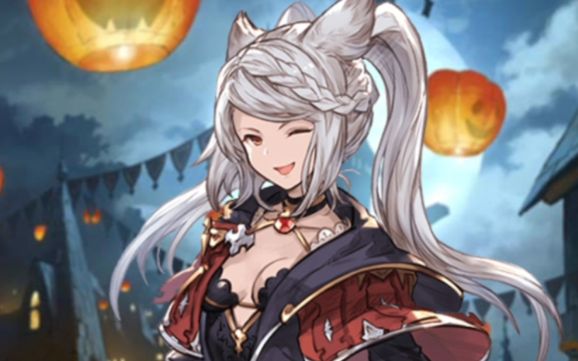 [碧蓝幻想] 芙劳 フラウ(恶魔,力量)万圣节剧情 更新至第五年(完)