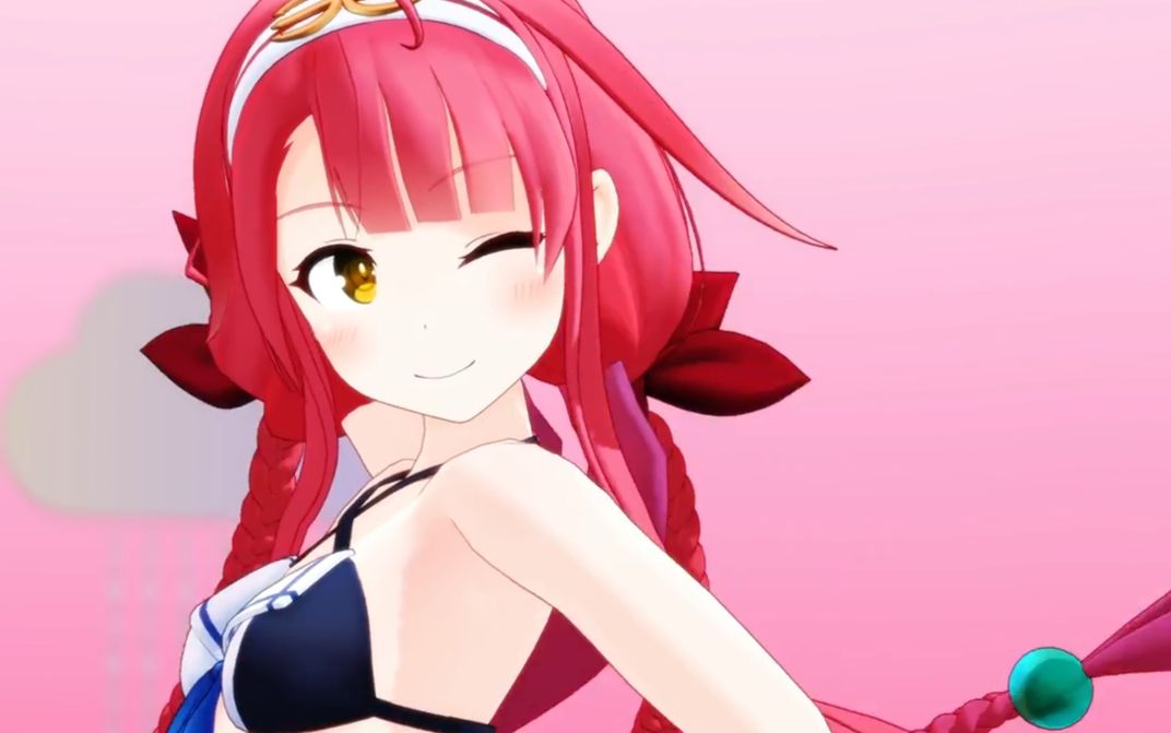 【舰mmd】deep blue town 【泳衣江风】_哔哩哔哩_bilibili