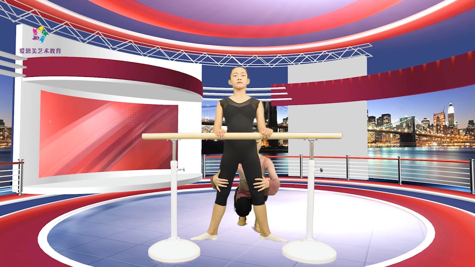 民舞五级 二位半蹲与全蹲技术要领