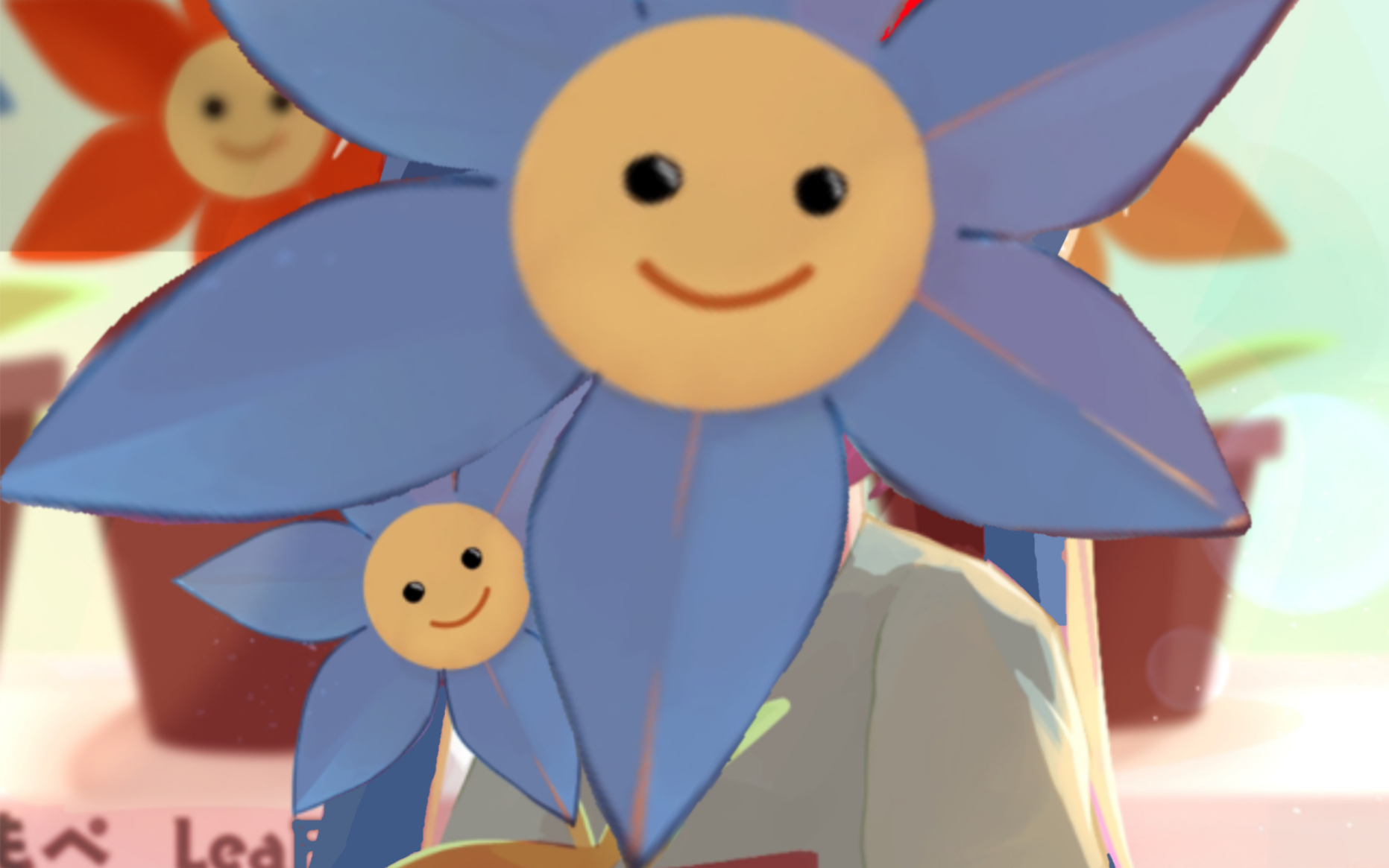 新手第一次打in级别的小蓝花