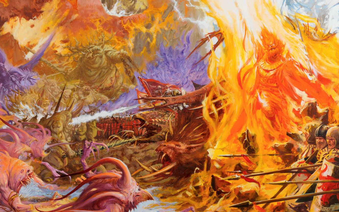 中古战锤历史终焉之时一灭亡的开始