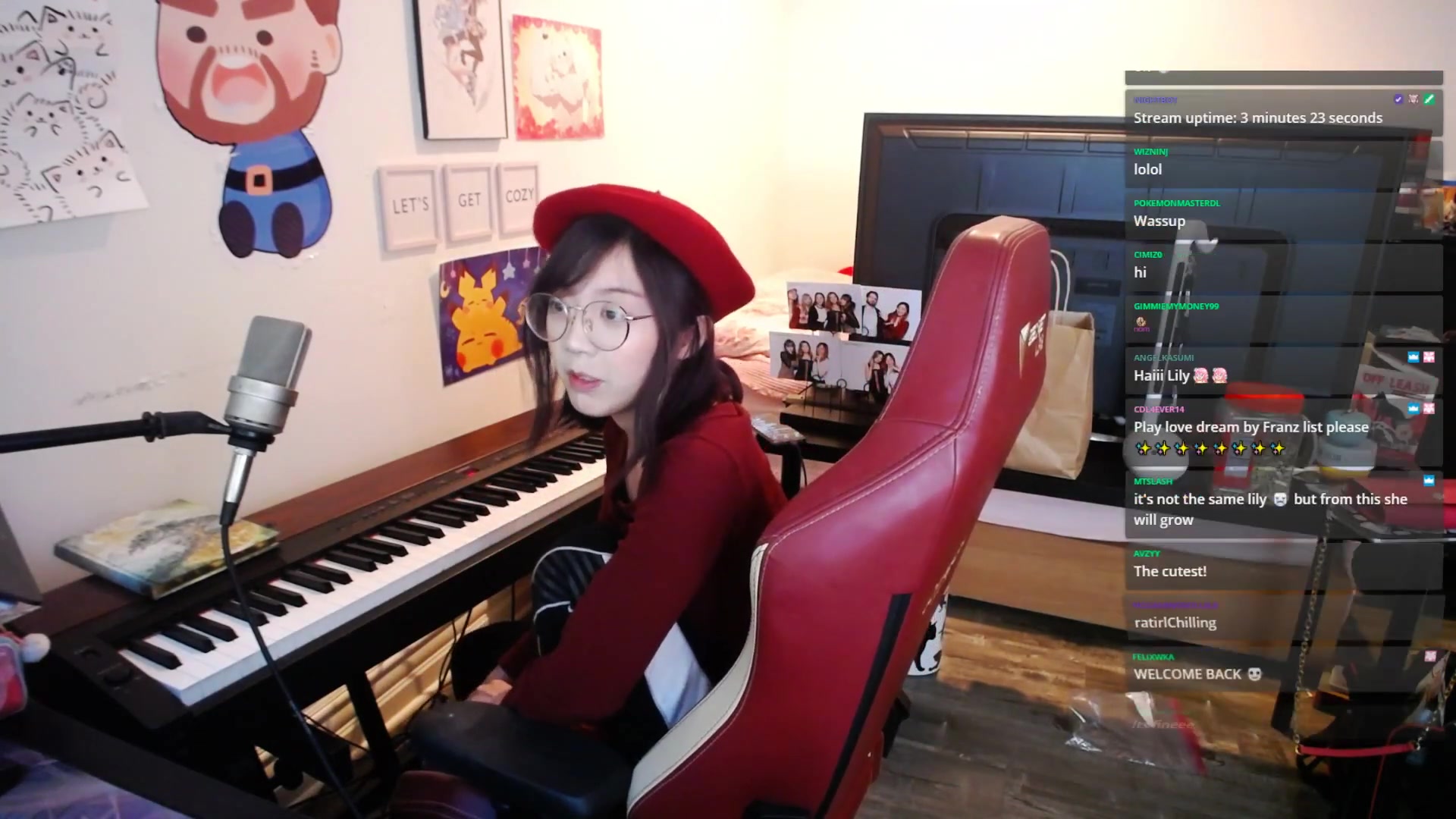 11月16日 lilypichu 钢琴直播录像