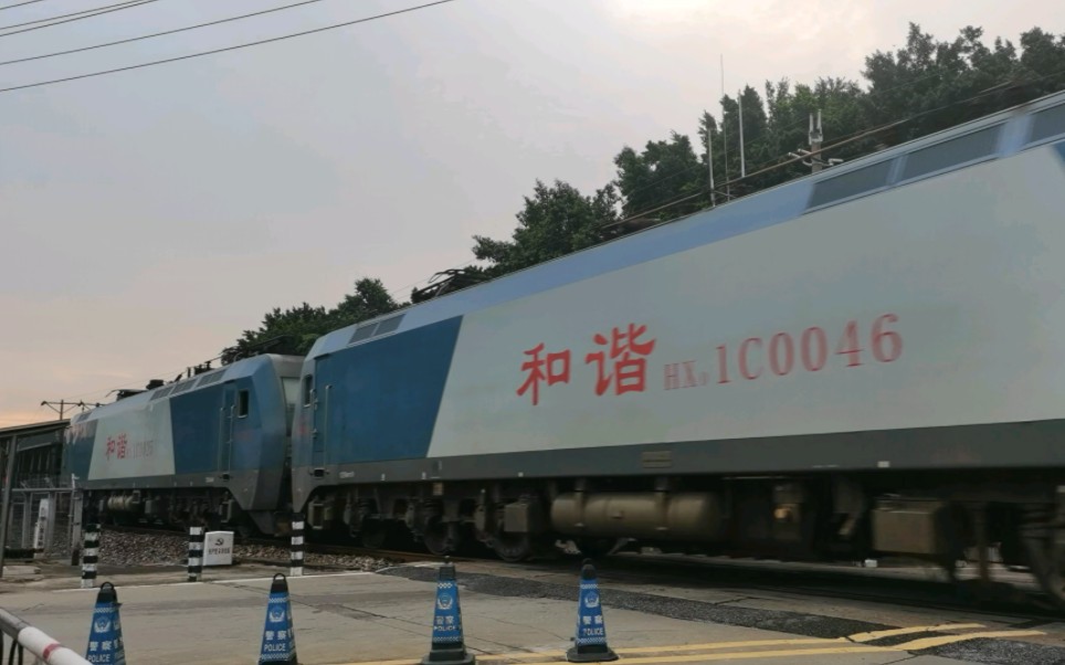 [图]机后电力回送！桥东接货车41154机后挂宁局邕段1C