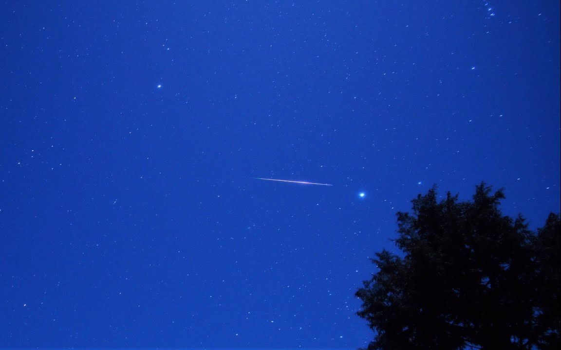 2019年双子座流星雨:天狼星与流星 「12月12日夜-13日黎明」