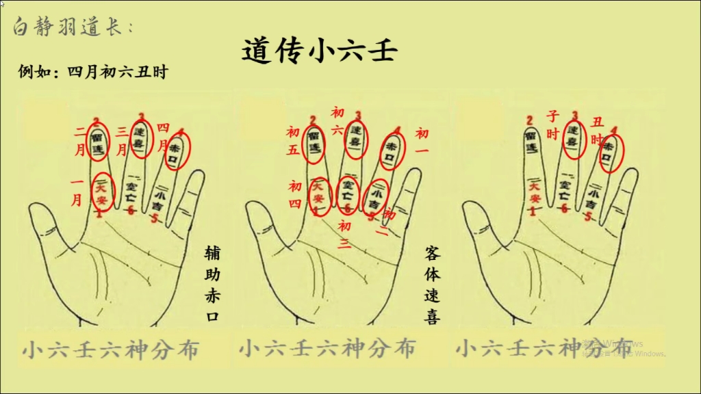 白静羽道长道传小六壬4哔哩哔哩bilibili