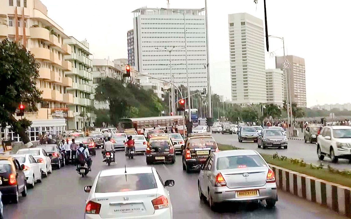 实拍印度的最大城市孟买,高楼很多,这规模相当于中国哪个城市?哔哩哔哩bilibili