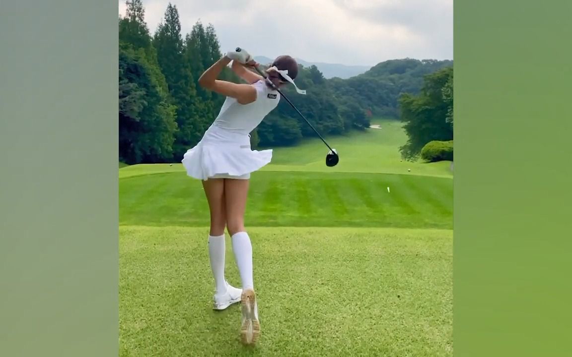 [sero golf tv] 美女挥杆系列-张元珠