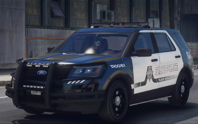 【gta5】:国家警察福特2016探险者警车mod模组