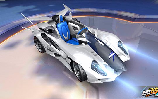 【qq飞车】满改k24跑侏罗纪公园,是如何从最后追上来的_哔哩哔哩 (゜