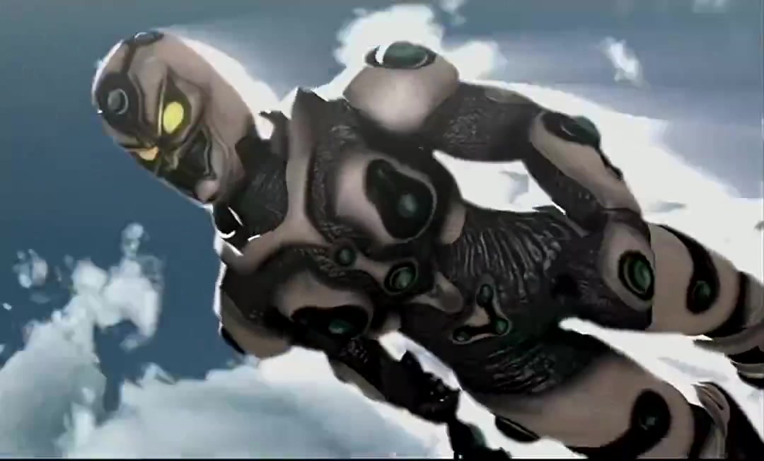 铠甲勇士帝皇侠:帝皇侠驾驶帝皇驹vs异能兽魔十!高能空中战斗!