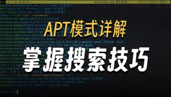 通过 apt-pattern 把 apt 命令掌握得行云流水