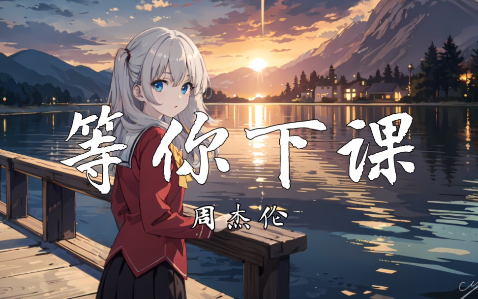 【4k无损】《等你下课》-周杰伦-愿你我手拥幸福-印记-哔哩哔哩视频