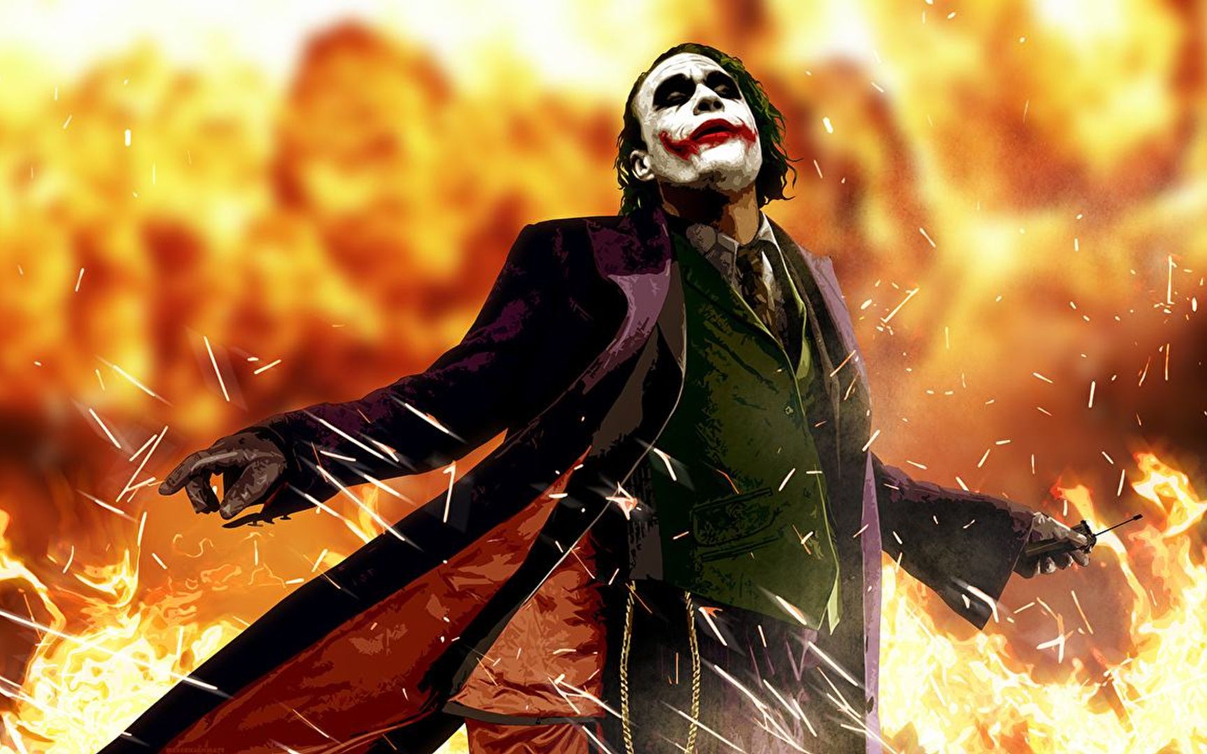 小丑配上自杀小队bgm迷人而危险的艺术