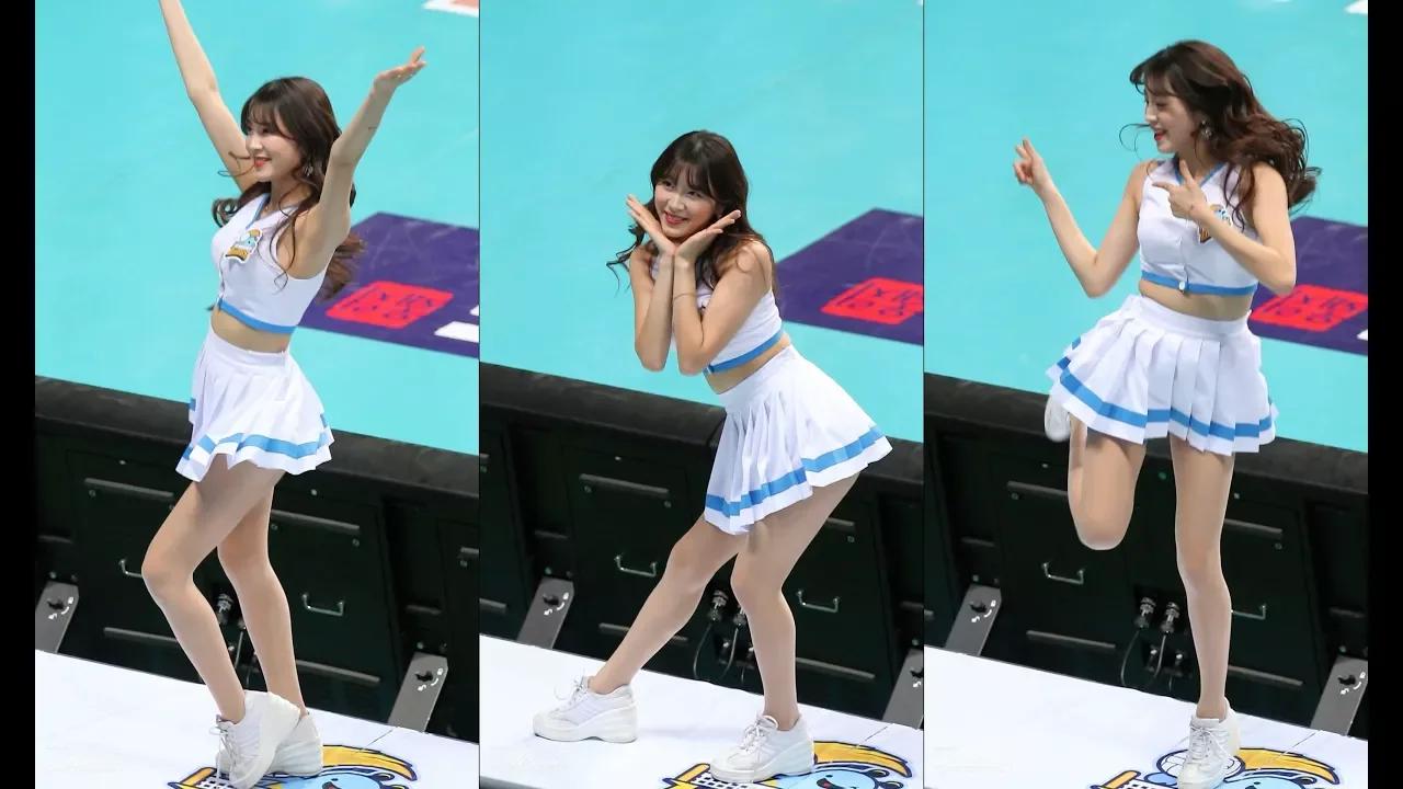 「韩国饭拍」180206 woori卡啦啦队长#ahn ji-hyun   athrun的心脏