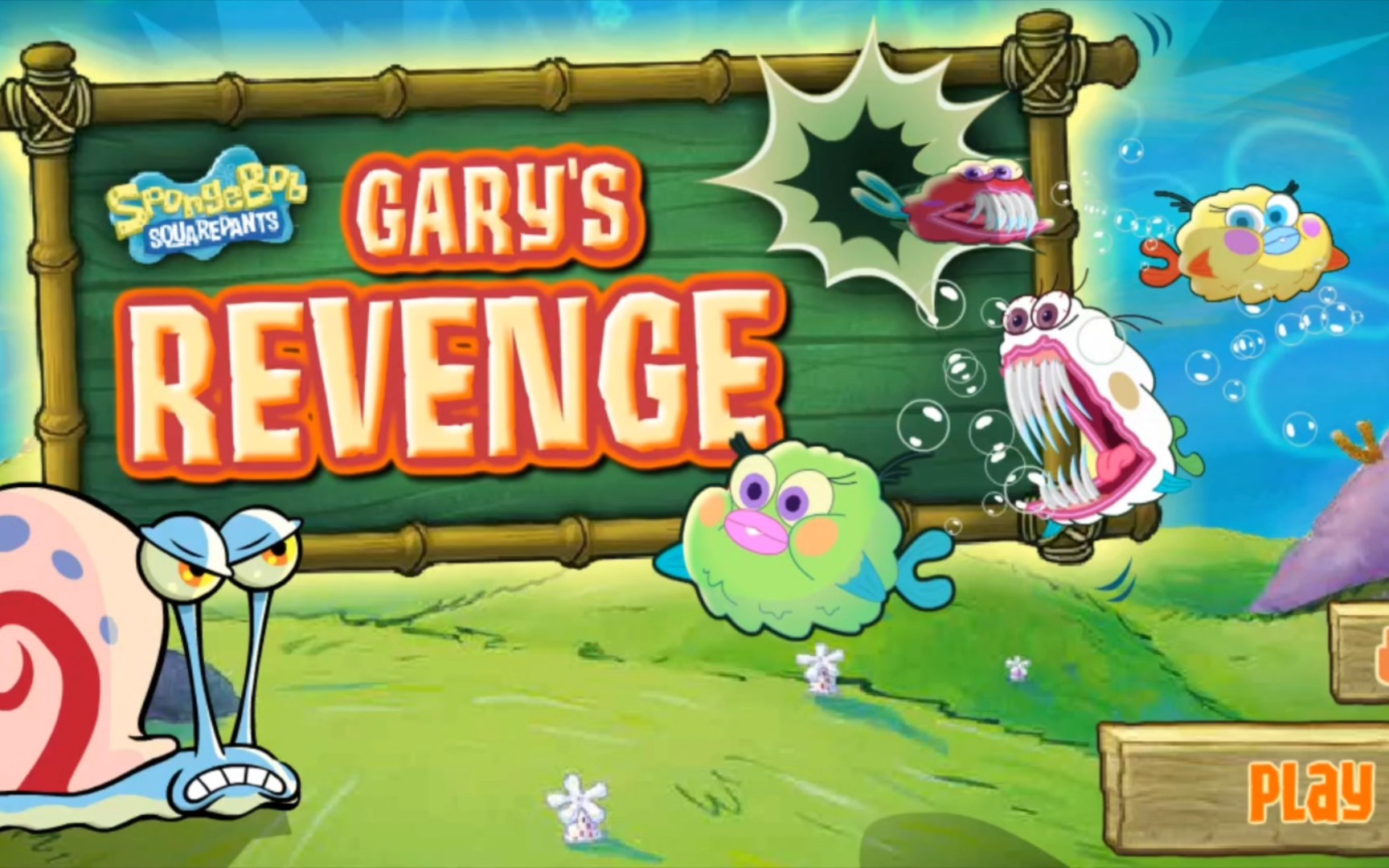 【挑战玩遍所有游戏】4399网页《小蜗牛的复仇garys revenge》5767