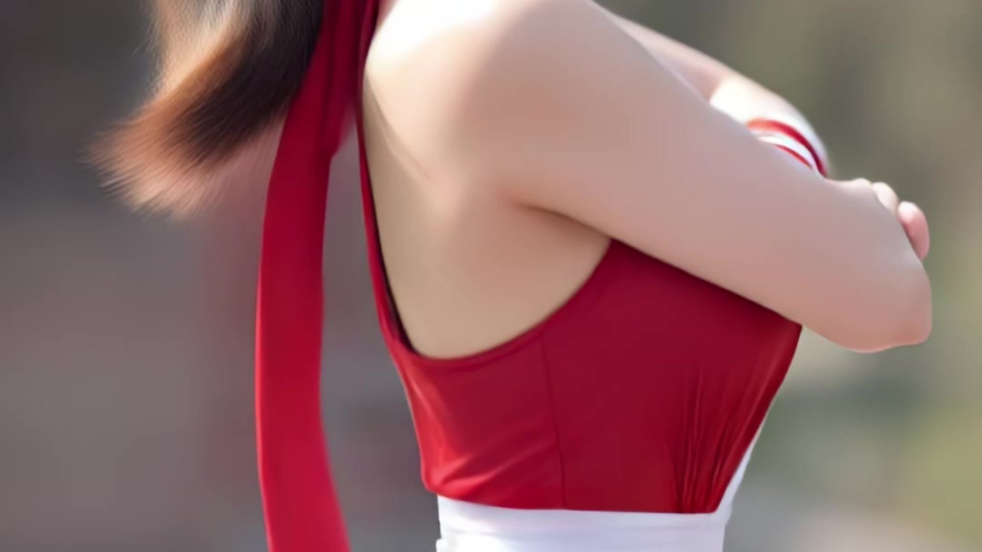 不知火舞 cos 红白经典造型