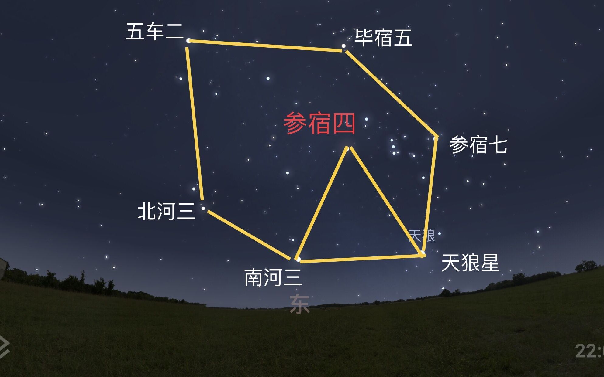 冬季星空的标志:璀璨的冬季大钻石和冬季大三角哔哩哔哩bilibili