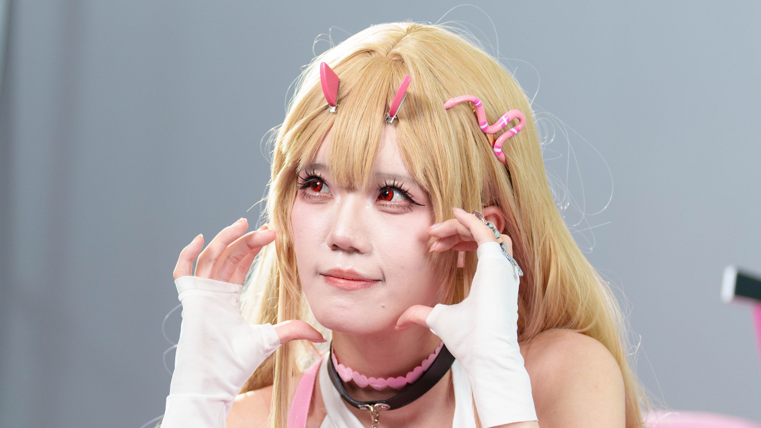 【竖屏】橘kikuko 毒蛇Cos 胜利女神展台 BW2025