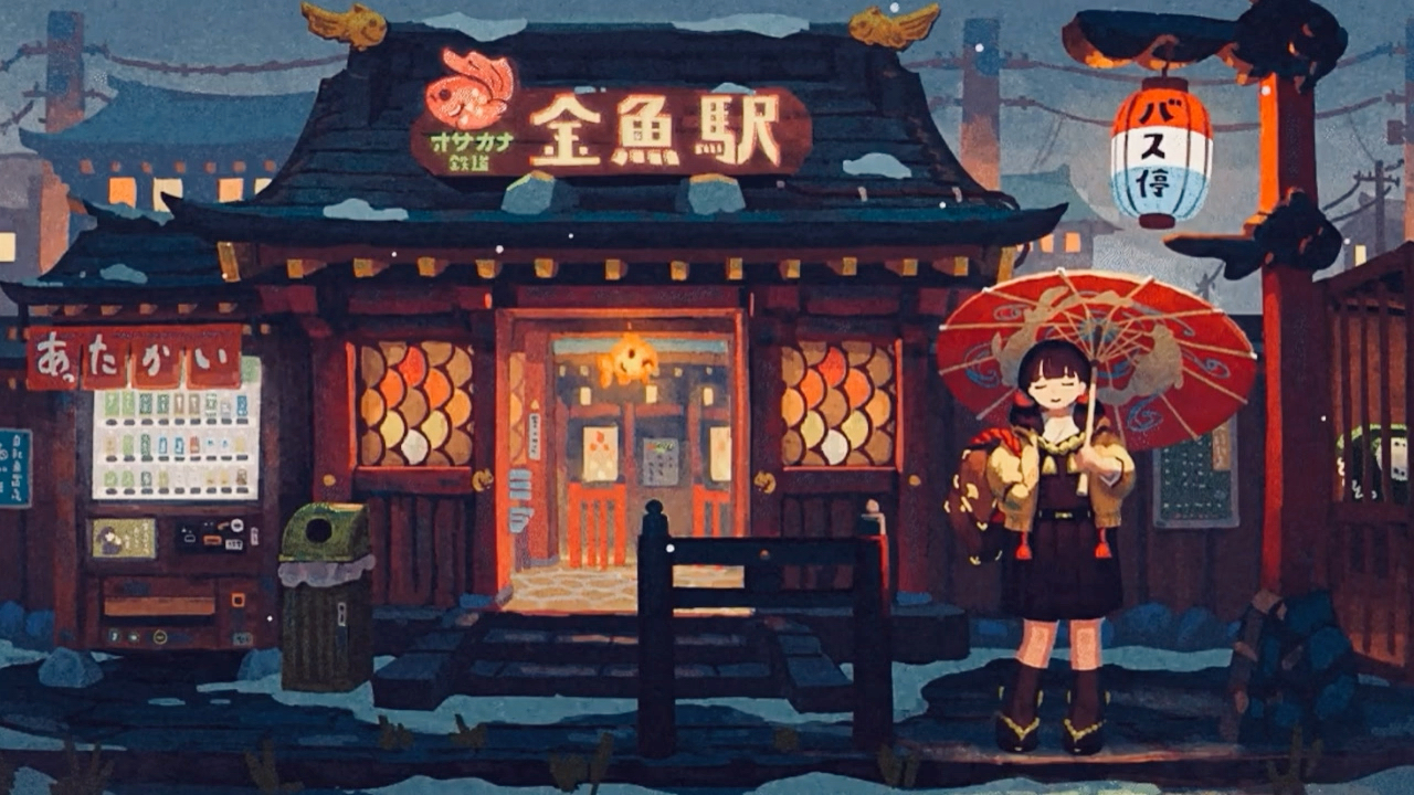 “愿风雪夜归人都有一盏为你而明的暖灯”// LOFI & CHILL TYPE哔哩哔哩bilibili