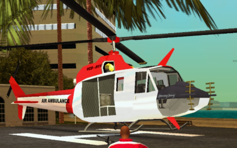 【罪恶都市传奇100%完成度】空中救援灭火观光,海滩巡逻合集