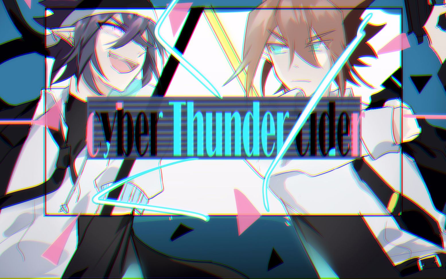 [图]【手书/安雷】Cyber Thunder Cider