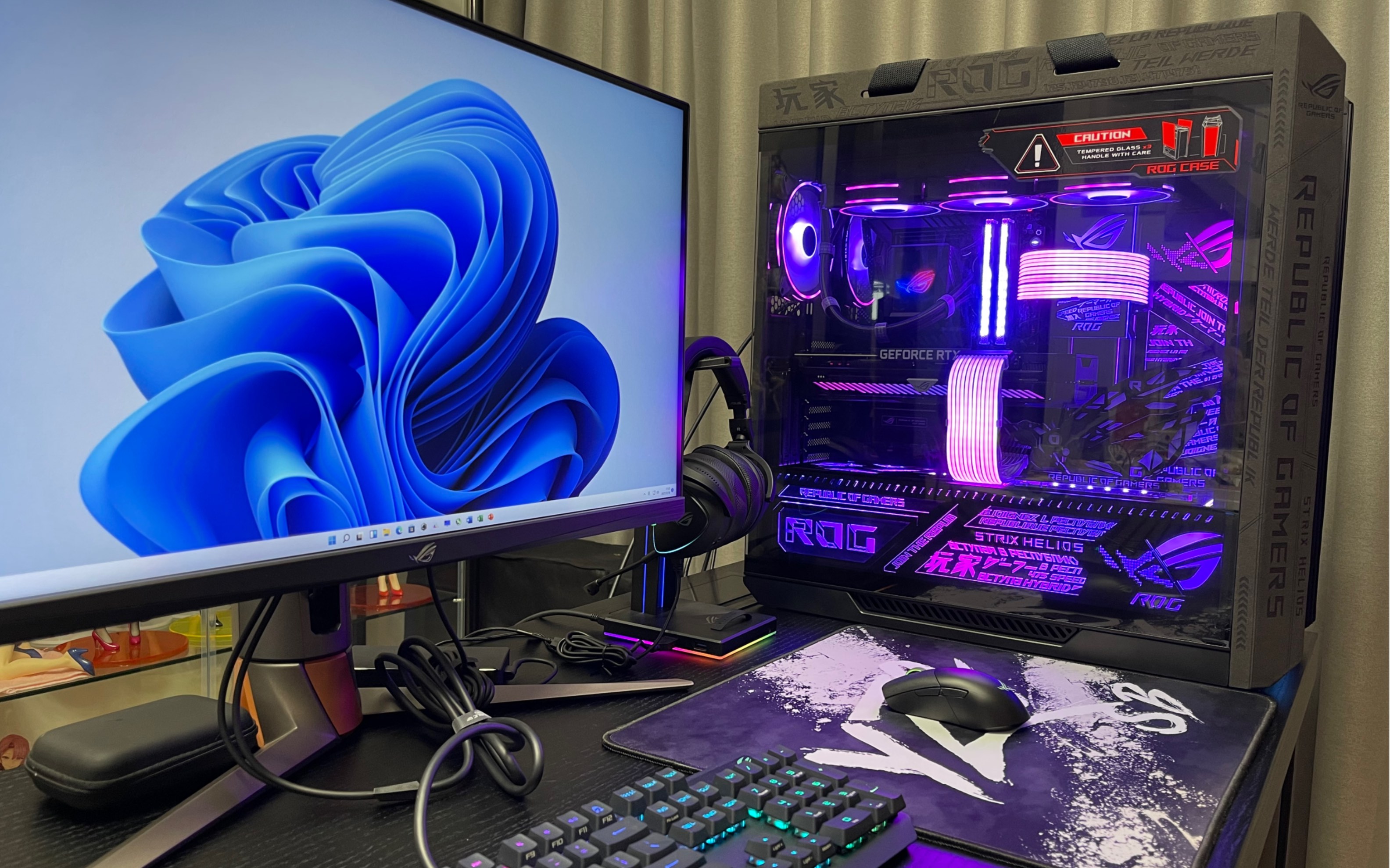 华硕全家桶get!感谢装机猿!