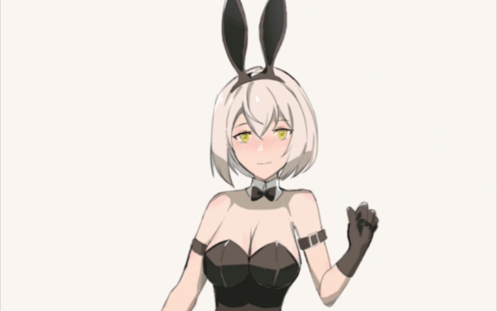 【绘画过程】兔女郎