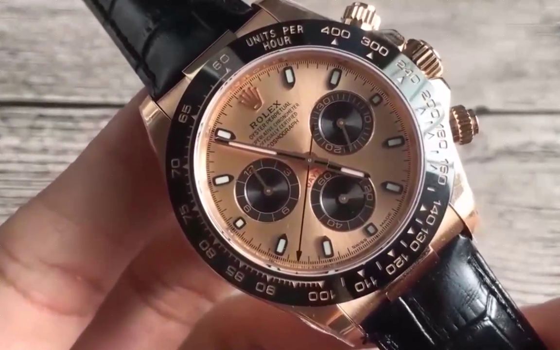 走自己合适的路n厂新品 劳力士皮带迪通拿 自产4130机芯评测师傅说得