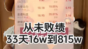 目前最完美的选股公式，实战打板33天41个涨停板！
