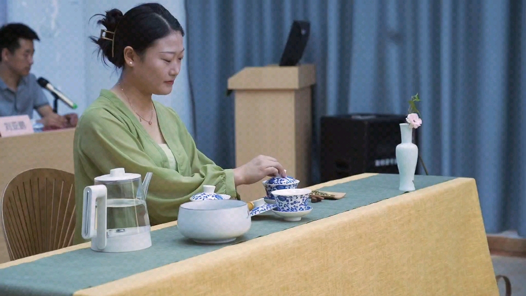 四川盖碗茶艺表演,首届四川盖碗茶文化节新闻发布会