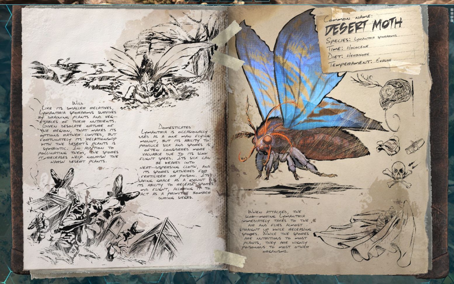 方舟生存进化标本日记沙蛾