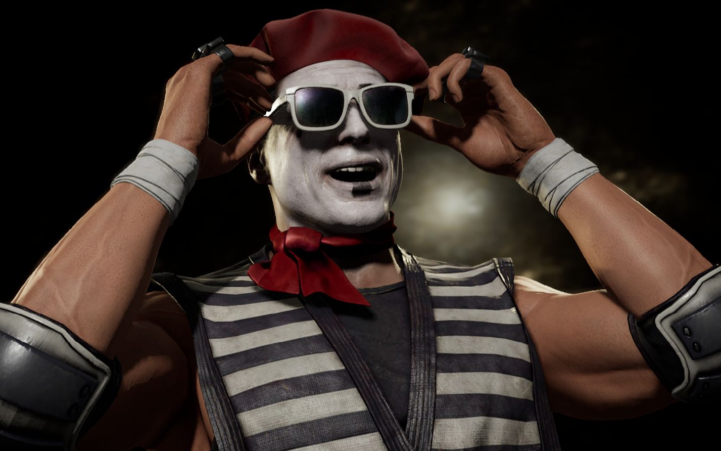 【真人快打11】远古凹神强尼_哔哩哔哩bilibili_真人快打