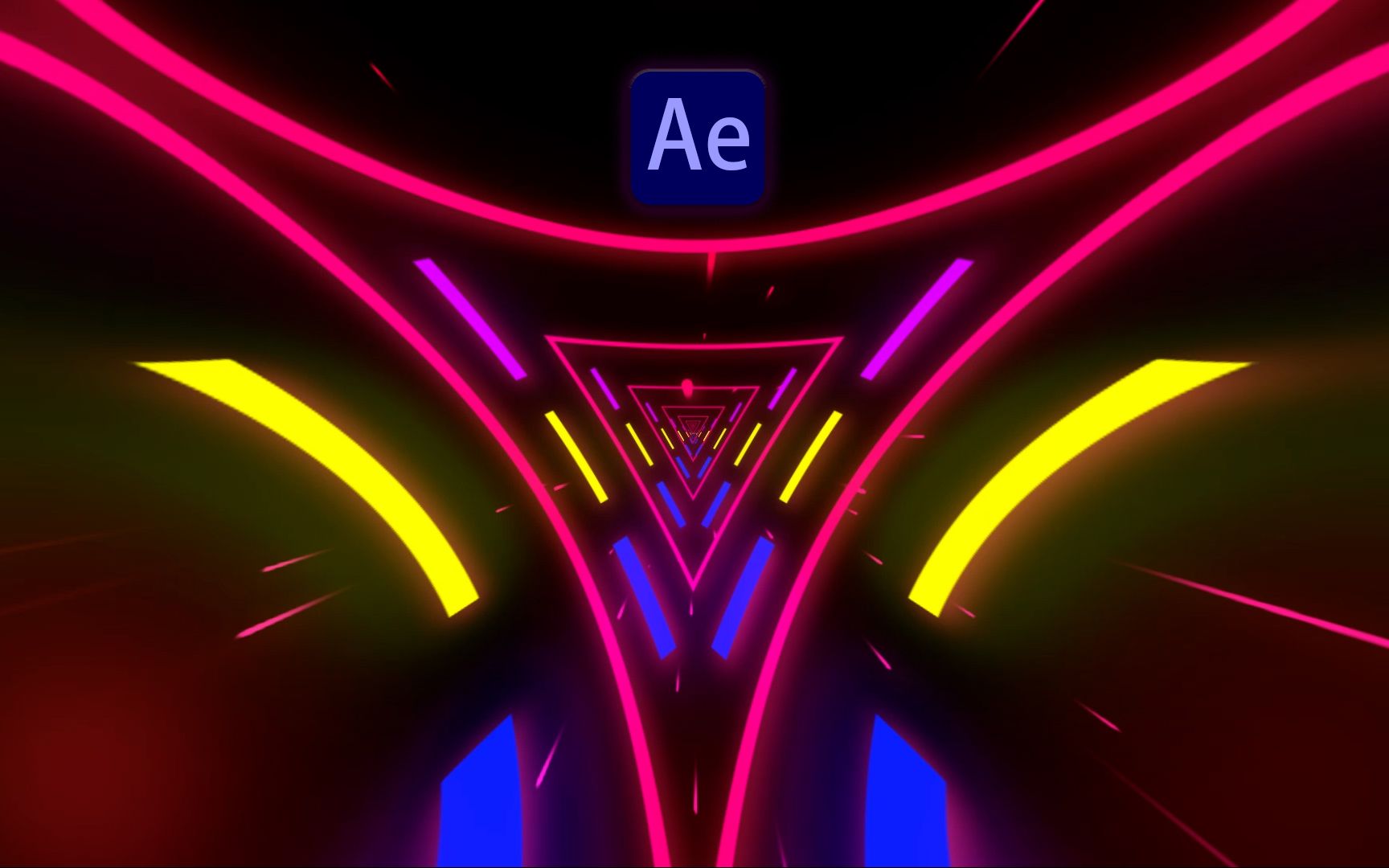 【ae教程】未来科技-时空隧道穿梭特效教学丨有亿点帅_哔哩哔哩_bili