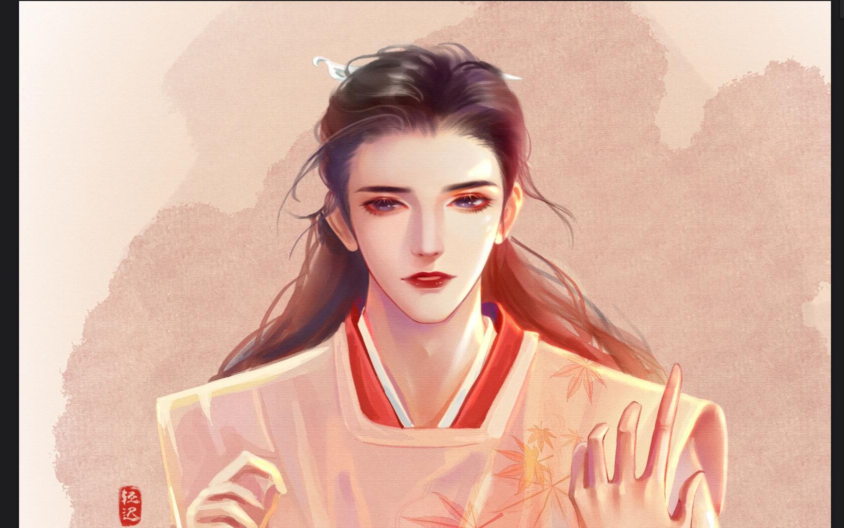 粉色温客行【一个合格的灵魂画手可以笑ku着直面各种翻车】_哔哩哔哩