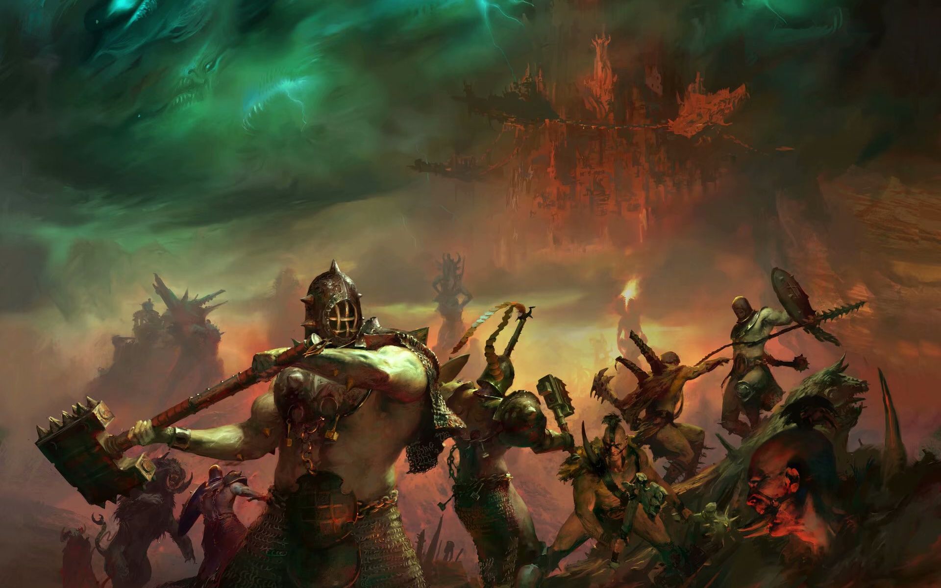 简评战锤aos3.0黑暗混沌人_哔哩哔哩_bilibili