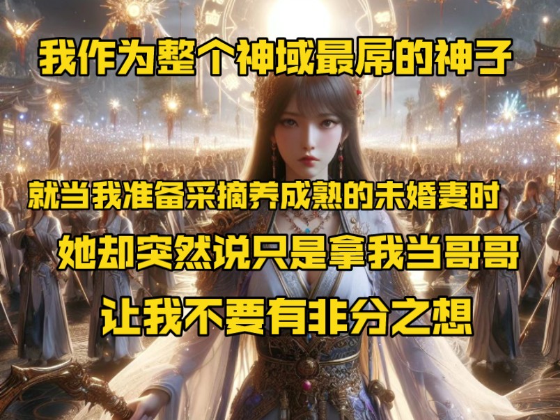 [图]我作为整个神域最屌的神子，就当我准备采摘养成熟的未婚妻时，他却突然说，只是拿我当哥让我不要有非分之想。