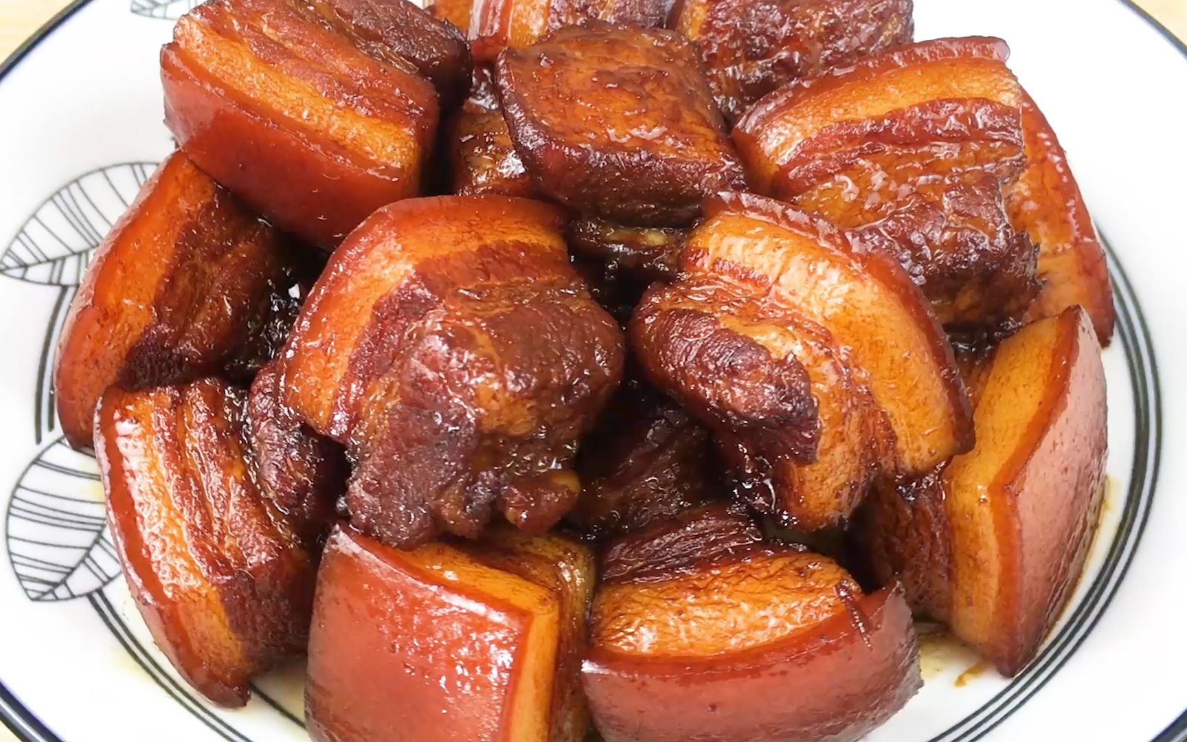 红烧肉,大块吃肉,大口吃饭