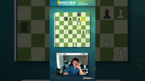 Magnus Carlsen Checkmates Ian Nepomniachtchi #chess #chesstok #magnus