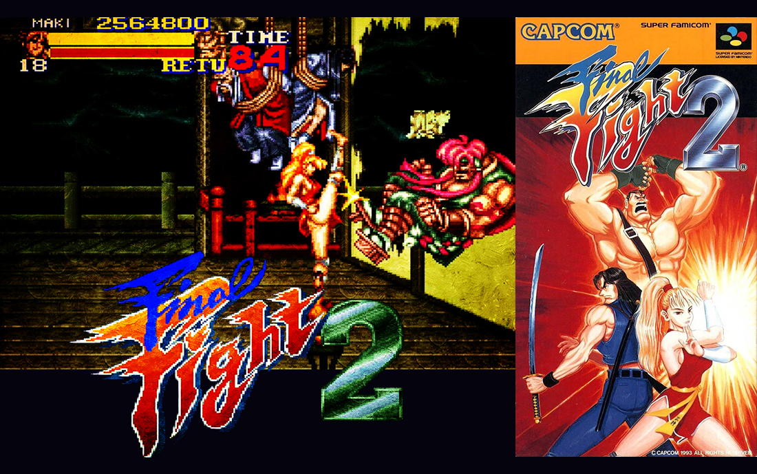 【吃游卡卡】sfc快打旋风2 选用源柳斋真纪 最高难度 中文剧情 无伤