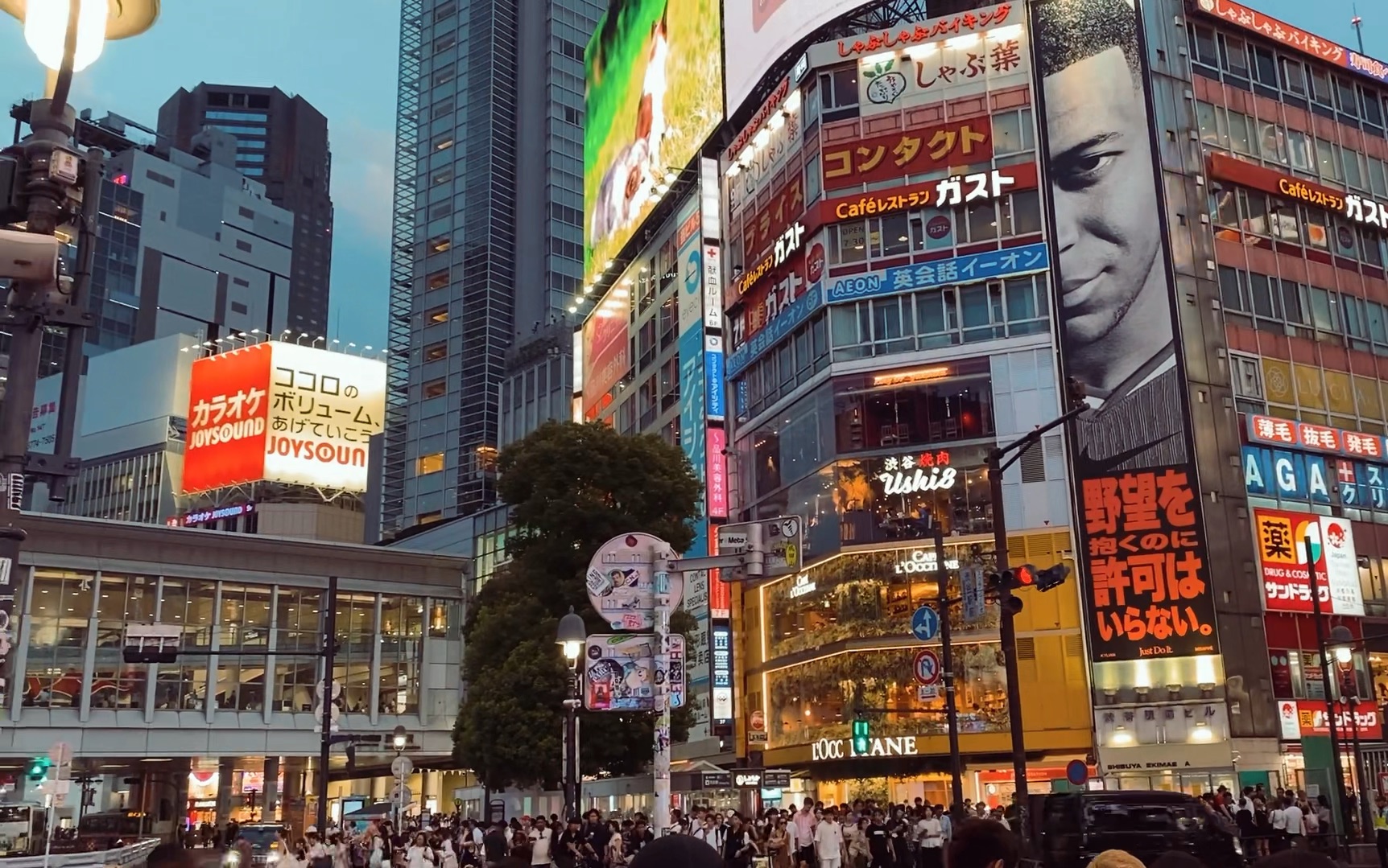 2024.7.22 东京涩谷十字路口实拍 Shibuya Tokyo哔哩哔哩bilibili