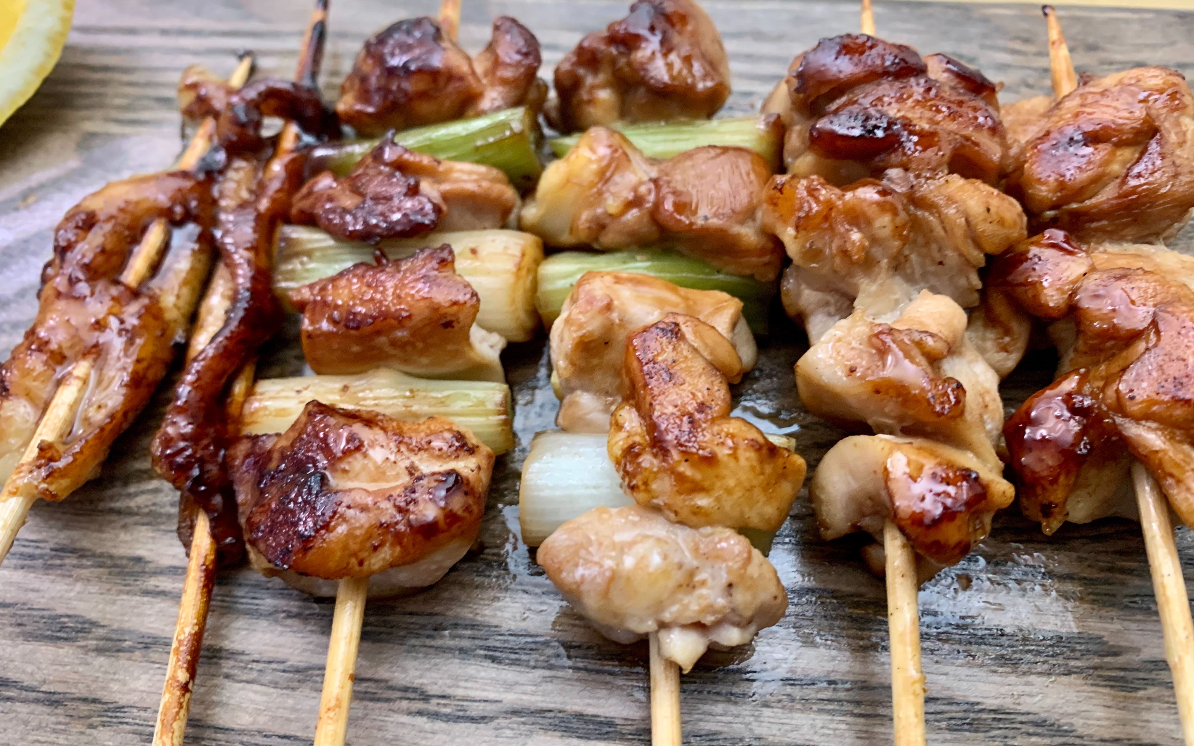 【烧鸟】天气冷了,在家整点日式鸡肉串