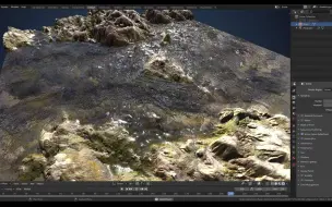 Blender 3.5！制作真实的动态流水效果！