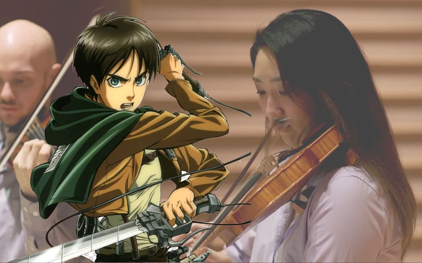 itso红莲自由之翼献出心脏进击的巨人op13