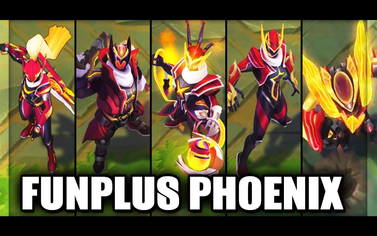 皮肤预览厅funplusphoenixfpx墨菲特普朗克李青锤石薇恩